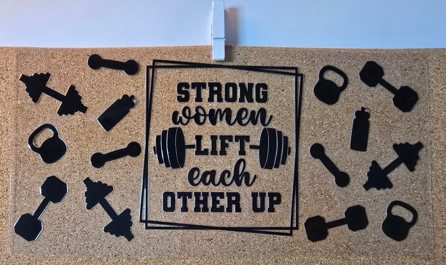 Strong women lift each other up