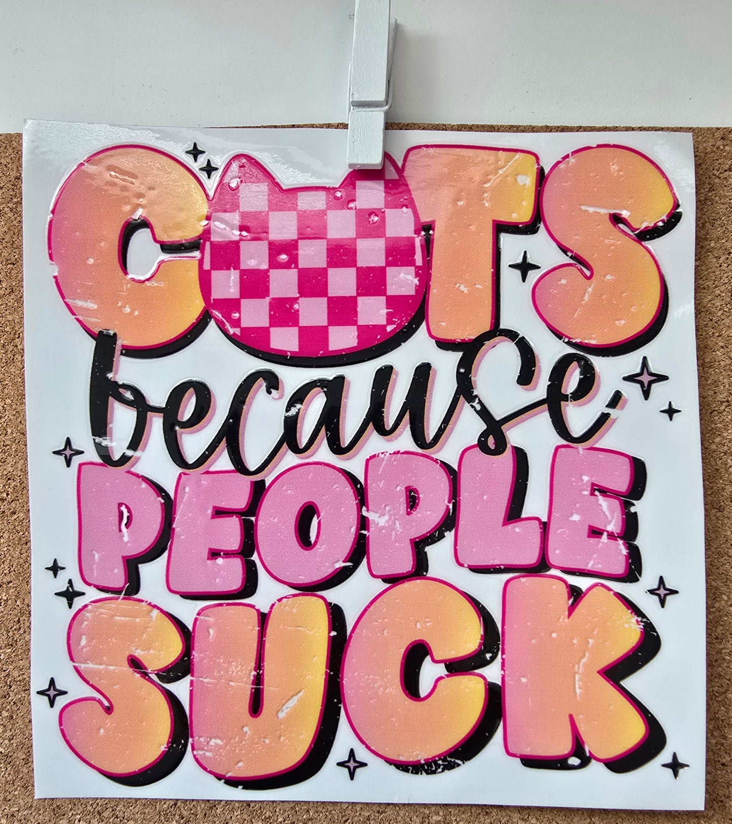 Cats because people suck - 24oz