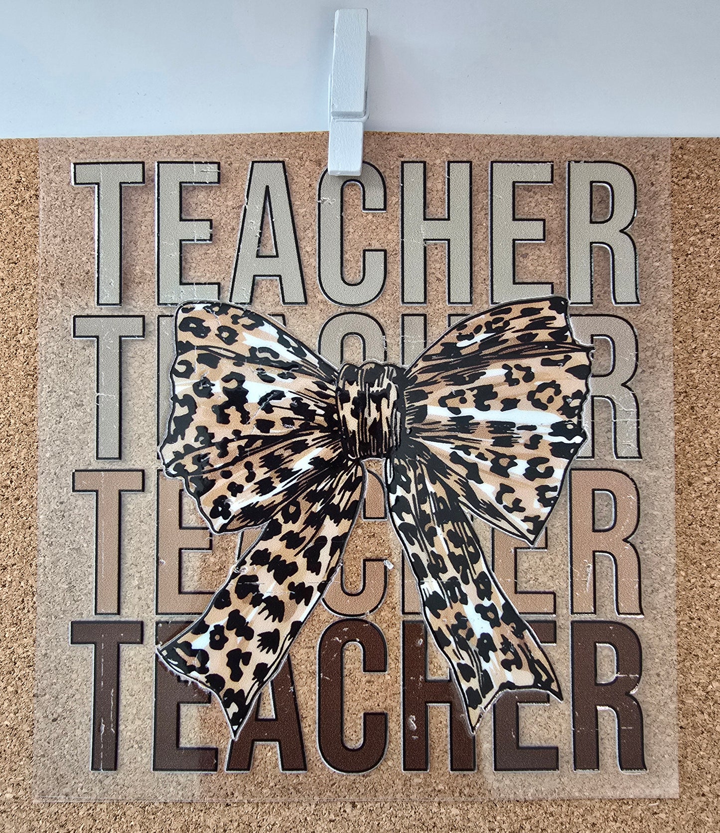 Teacher with bow