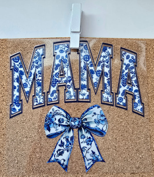 Mama with bow