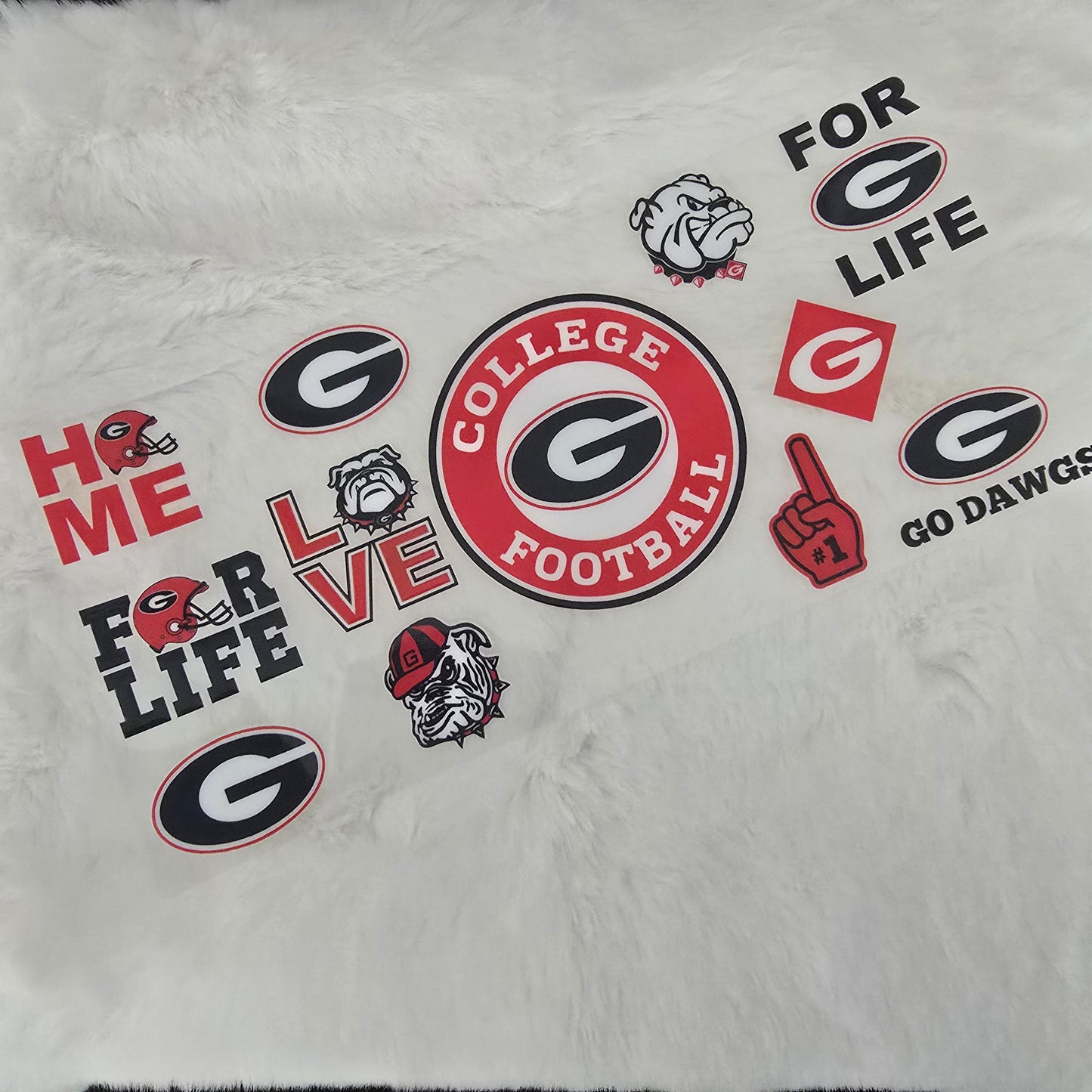 *multiple* Georgia Football #1-2