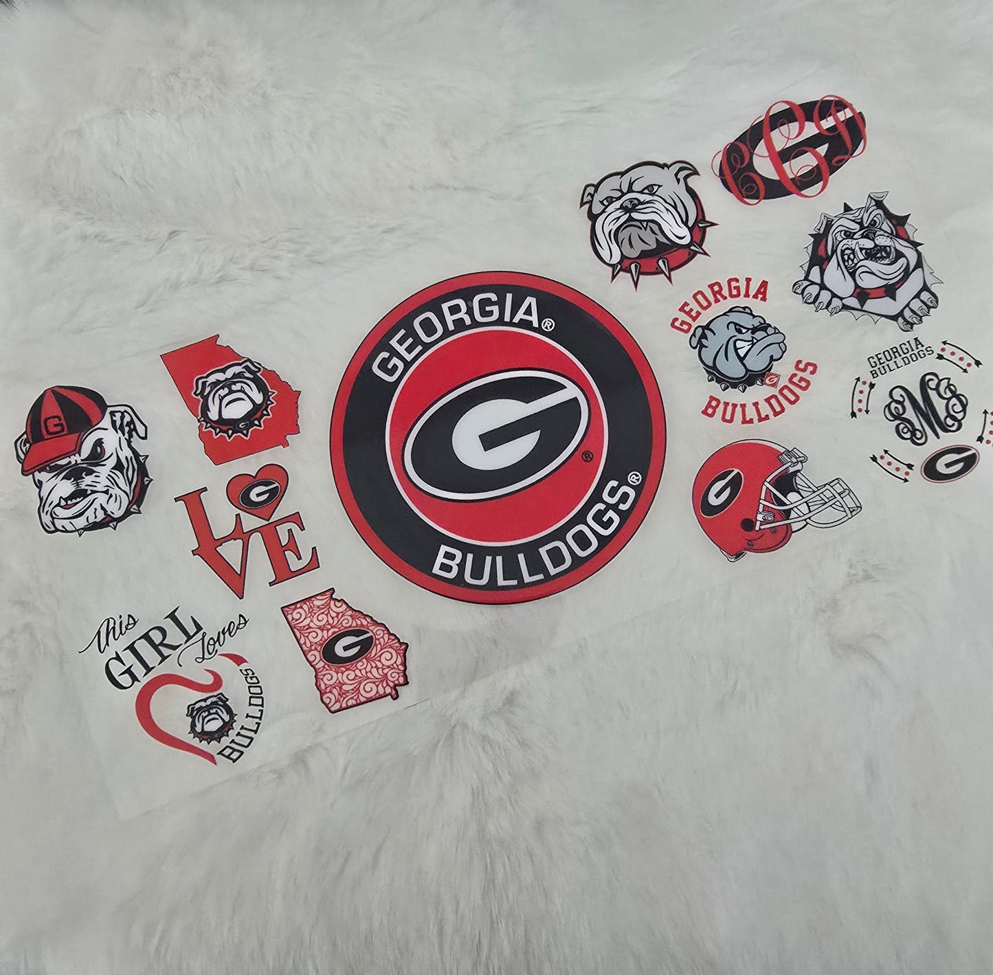 *multiple* Georgia Football #1-2